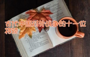 古代中国对外战争的十一位将领