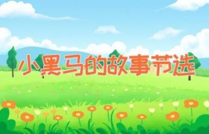 小黑马的故事（节选）