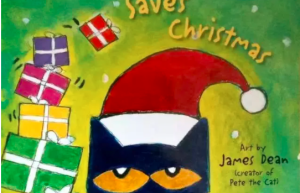《Pete the Cat Saves Christmas》皮特猫拯救圣诞节！