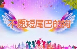 不愿短尾巴的狗