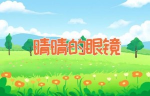 晴晴的眼镜