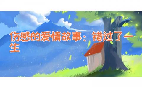 伤感的爱情故事：错过了一生