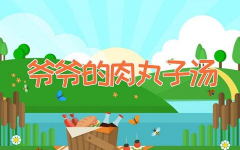 爷爷的肉丸子汤